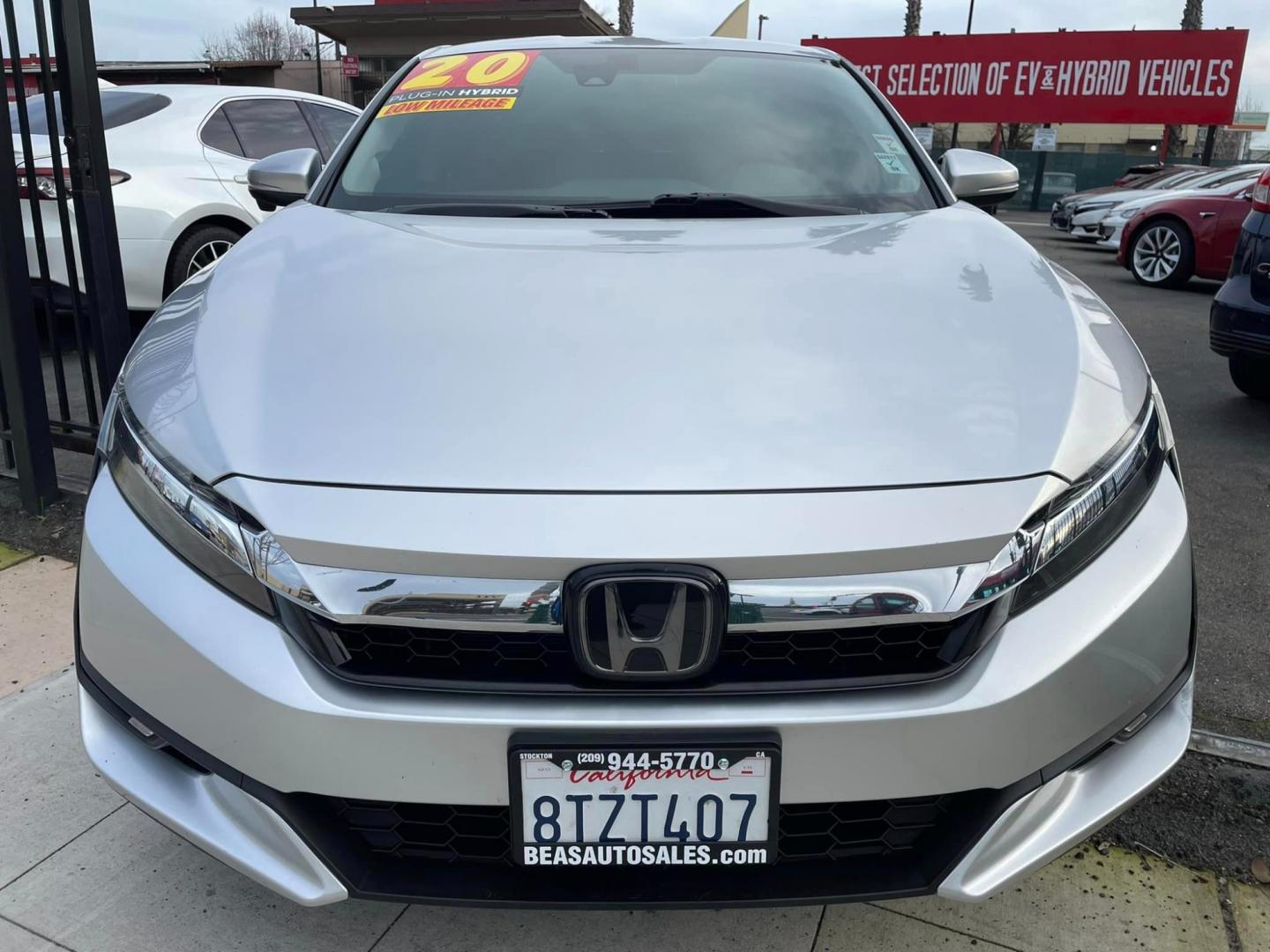 2020 SILVER /GRAY Honda Clarity (JHMZC5F1XLC) , located at 744 E Miner Ave, Stockton, CA, 95202, (209) 944-5770, 37.956863, -121.282082 - PLUS TAXES AND FEES - Photo#2